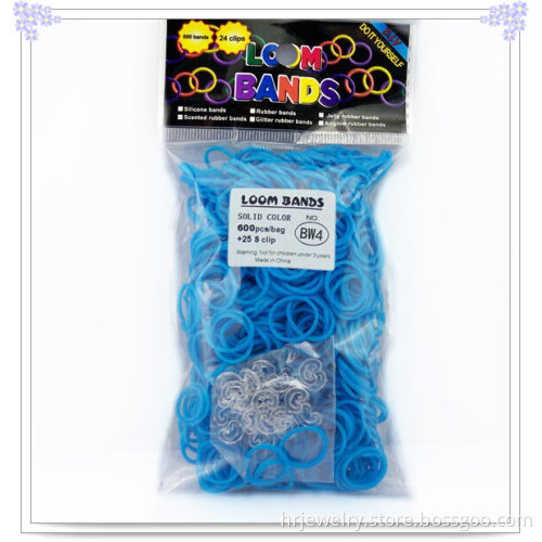 Rainbow Loom Rubber Band for Loom Band (BW04)